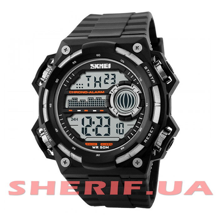 Годинник Skmei 1115 Black-Silver BOX