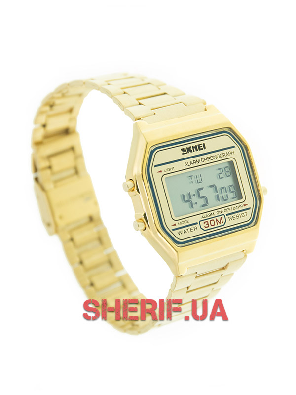 Skmei DG1123 Gold BOX watch