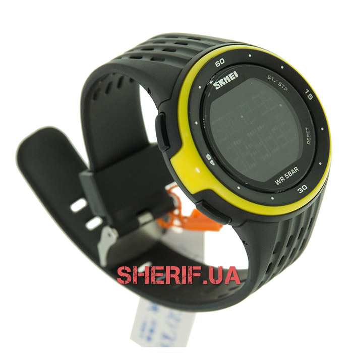 Годинник Skmei DG1219 Yellow BOX