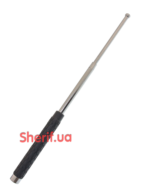 Telescopic metal baton, chrome (with nylon sheath) exclusive