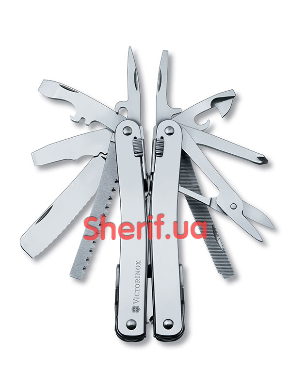 Мультитул Victorinox SwissTool Spirit 3.0227.L у шкіряному чохлі