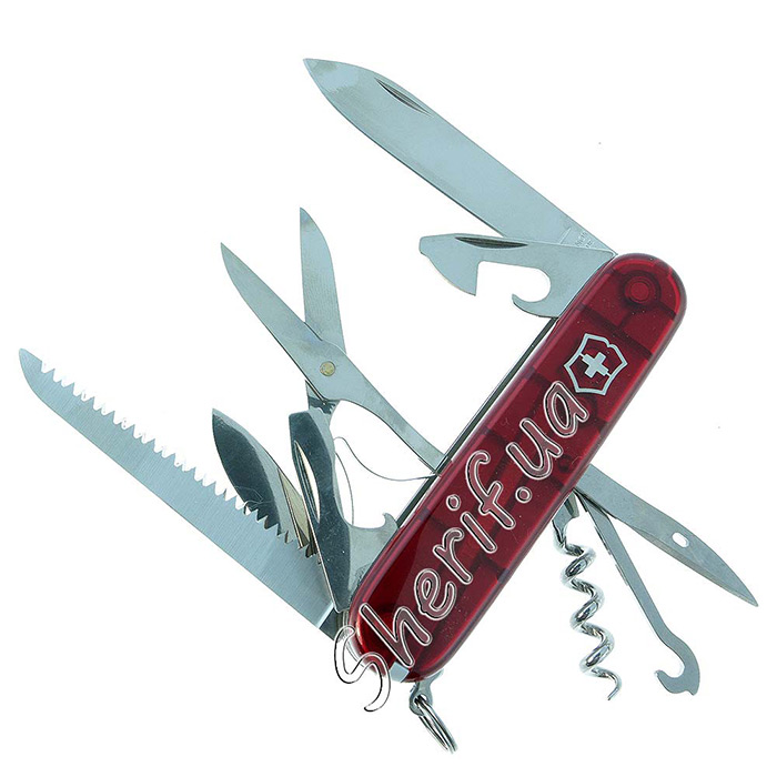 Knife Victorinox Huntsman 1.3713.T translucent