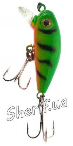 Воблер Gold Star Perch-1, 3 см Color 01 #87225-301