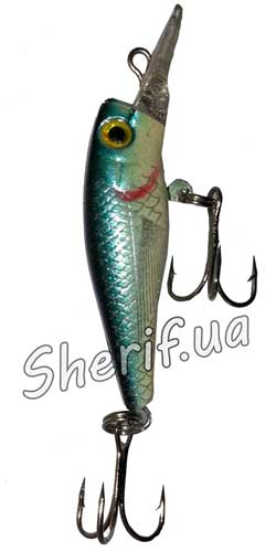 Wobbler Gold Star Perch-3 4.5 cm Color 04 #87205-504