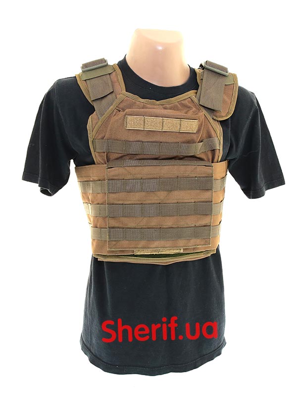Жилет Plate Carrier под бронепластины Coyote Brown