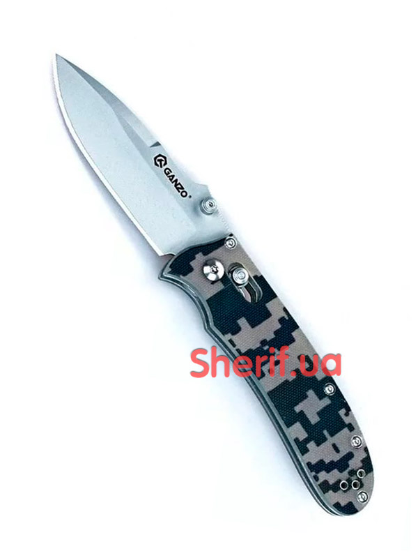 Knife Ganzo G704-CA, ACU camouflage