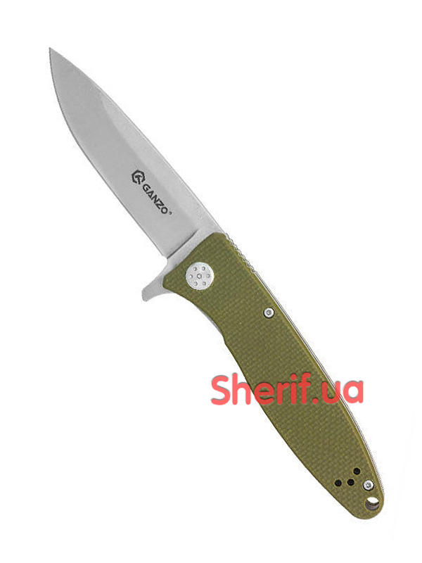Нож складной Ganzo G728-GR зеленый