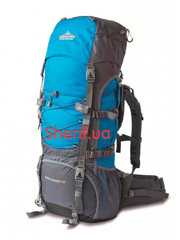 Рюкзак Pinguin Explorer 75-new синій-сірий