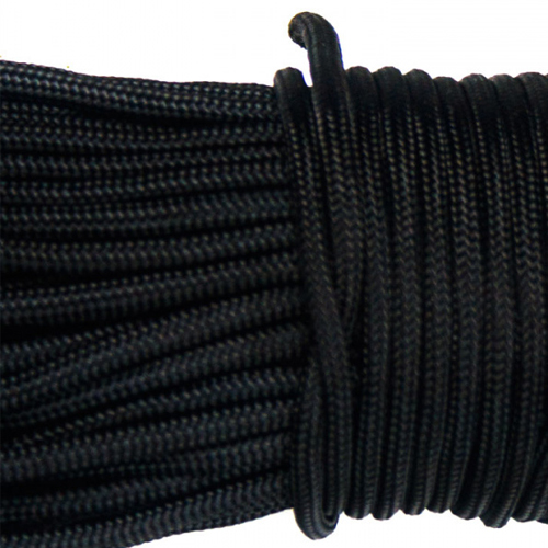 Паракорд Black 5,5 мм (до 400 кг) 1 м