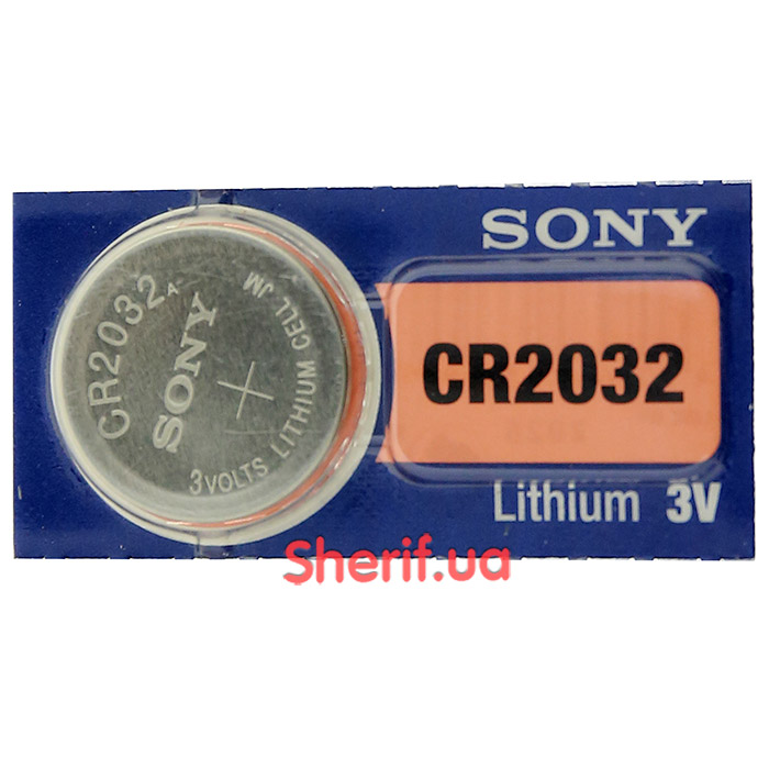 Батарейка SONY СR2032 Lithium (1шт.)