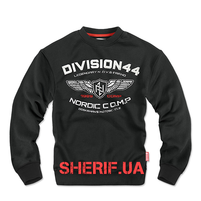 Толстовка Dobermans Aggressive CLASSIC DIVISION 44 BC122BK