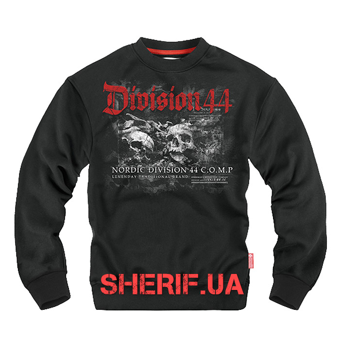 Толстовка Dobermans Aggressive DIVISION 44 BC129BK