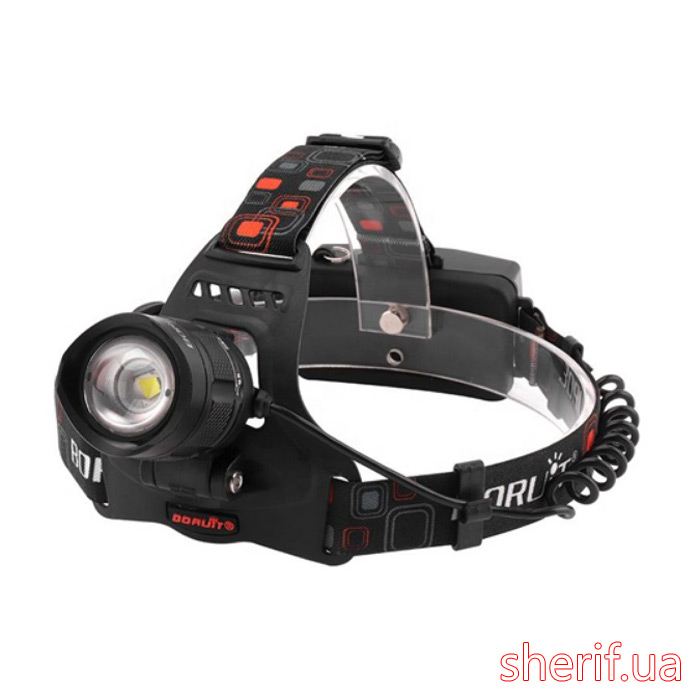 Headlamp BL-T32-P50, ULTRA BRITE, micro USB memory, 2х18650, zoom
