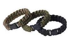 Paracord bracelet "Pentagon" Survival