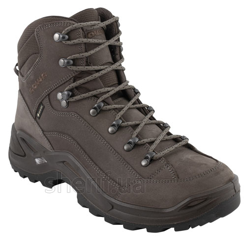 Туфлі LOWA Renegade GTX MID TF (Espresso/Grey), коричневі/сірі