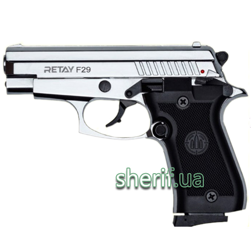 F630401N Пістолет стартовий Retay F29 кал. 9мм. Колір - Nickel