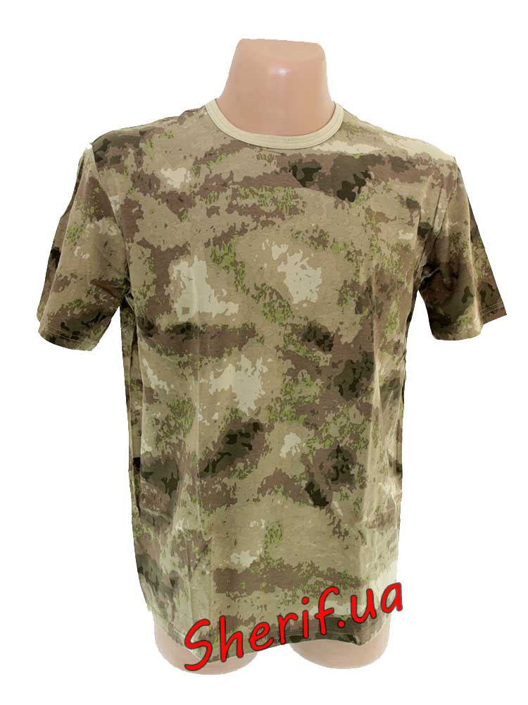 Камуфляжна футболка MIL-TEC A-TACS