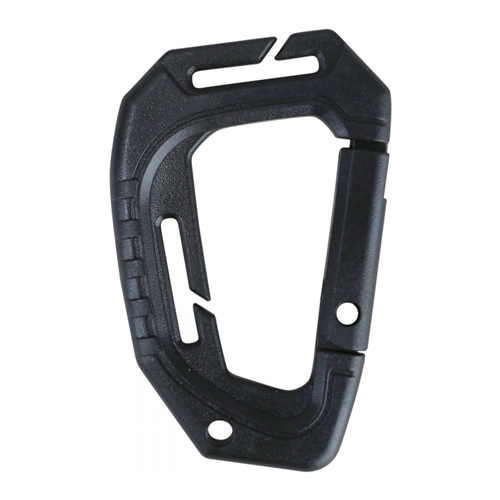 Карабін 1шт KOMBAT UK Spec-Ops Carabiner чорний, kb-soс-blk
