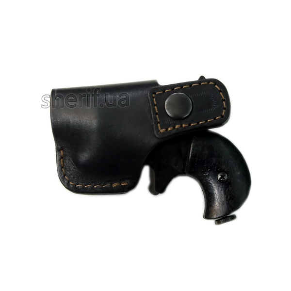 Belt holster Ekol Arda not molded with clip (leather, black)