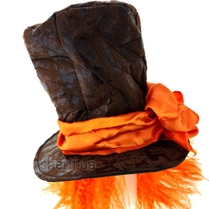 Mad Hatter hat with wig