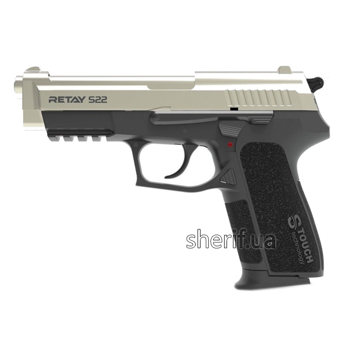 M530107S Пістолет стартовий Retay S22 кал. 9мм. Колір – satin.