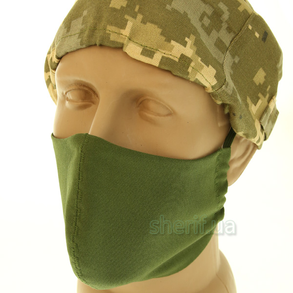 Маска багаторазова Olive модель 3.03