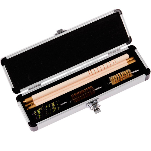 Set for cleaning MEGAline 12k. aluminum box, wooden ramrod
