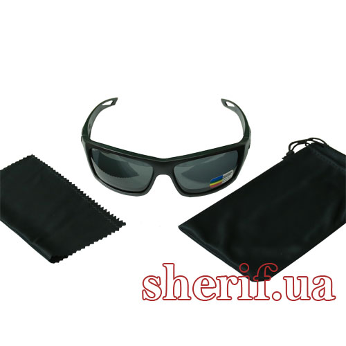 Окуляри тактичні Ess Credence Black Polarized