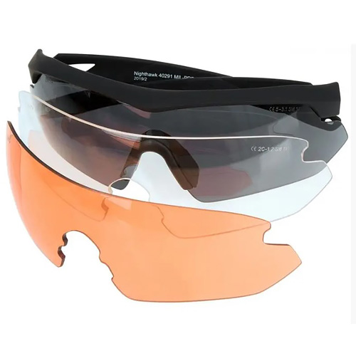 Окуляри тактичні Swiss Eye NIGHTHAWK BLACK 40291