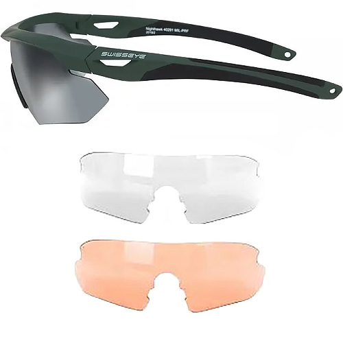 Окуляри тактичні Swiss Eye NIGHTHAWK Olive 40293
