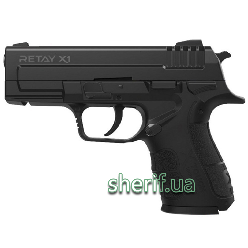 Пістолет стартовий Retay X1 кал. 9мм. Колір – black.