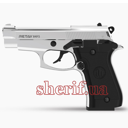 Пістолет стартовий Retay 84FS. Колір – nickel.