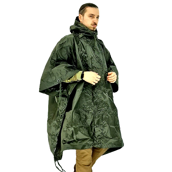 Плащ-намет MIL-TEC RIPSTOP OLIVE