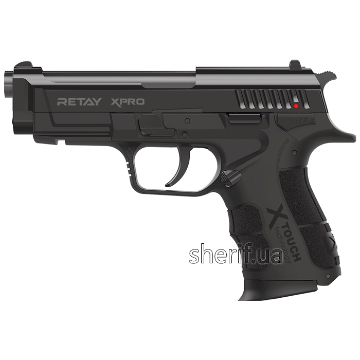 Пістолет стартовий Retay XPro кал. 9мм. Колір – black.