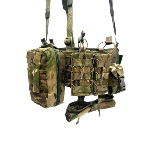 Shoulder-belt system (RPS) Multicam, assembled, MOLLE, Cordura 1000D (K-001.3.3)
