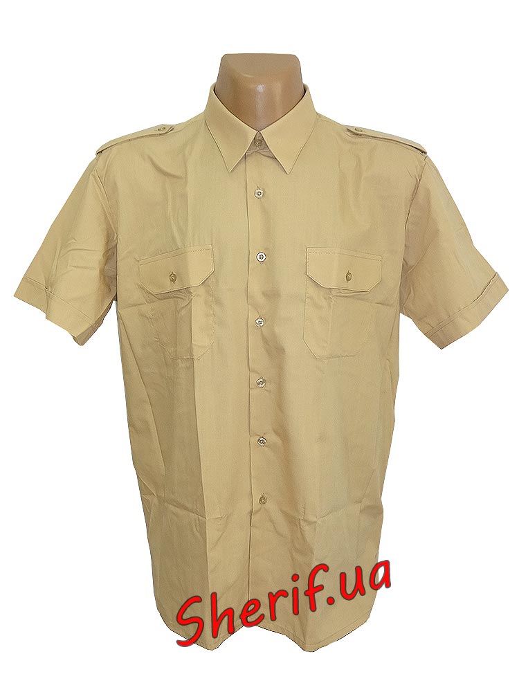 Форменная сорочка MIL-TEC із корот. рук. Khaki