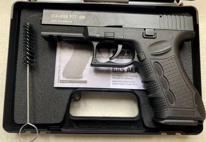 Стартовий пістолет Stalker 917 Black