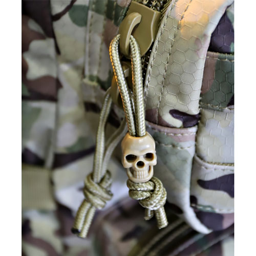 Стопери для шнурка 10шт KOMBAT UK Skull Cord Stoppers, койот, kb-scs-coy