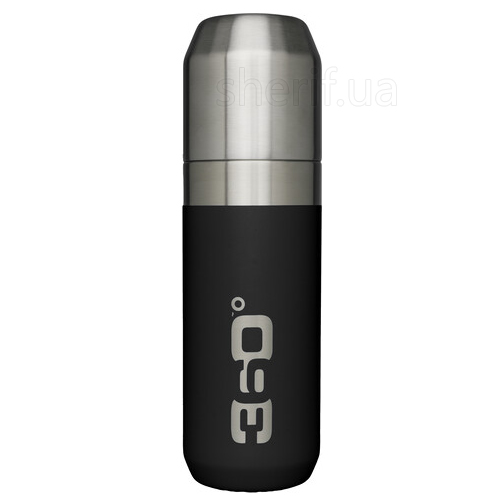 Thermos 750 ml Black STS Vacuum Insulated Stainless Flask With Pour Through Cap