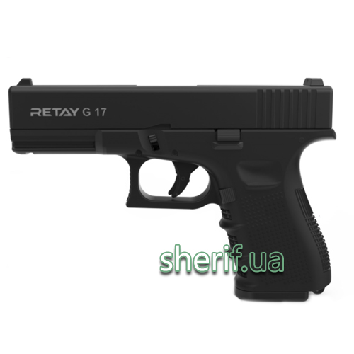 X314209B Пистолет стартовый Retay G17 кал. 9 мм. Цвет - black.