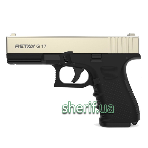 X314209S Пістолет стартовий Retay G17 кал. 9мм. Колір – satin.