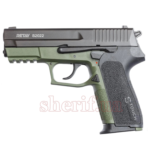 Y530102G Пістолет стартовий Retay S2022 кал. 9мм. Колір – olive.