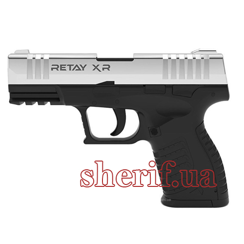 Y700290N Пистолет стартовый  Retay XR кал. 9 мм. Цвет - nickel.