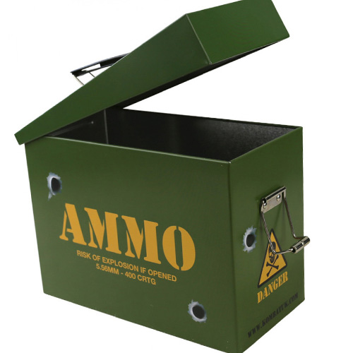 Metal box KOMBAT UK Ammo Tin 20x15x10 cm, kb-at