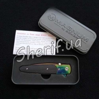 Нож BOKER MAGNUM BONDSMAN RAINBOW клинок 8.7 см складной 01SC943 (4)