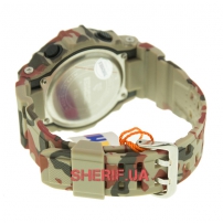 Часы Skmei 1019 Red Camouflage BOX-3