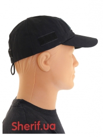 Бейсболка тактическая Max Fuchs Black-2