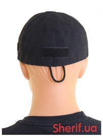 Бейсболка тактическая Max Fuchs Black-3