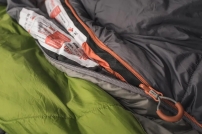 Спальний мішок Pinguin Micra (6/1°C), 175 см - Left Zip, Green