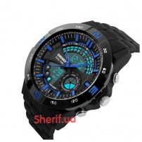 Часы Skmei 1110 Black/Blue-2